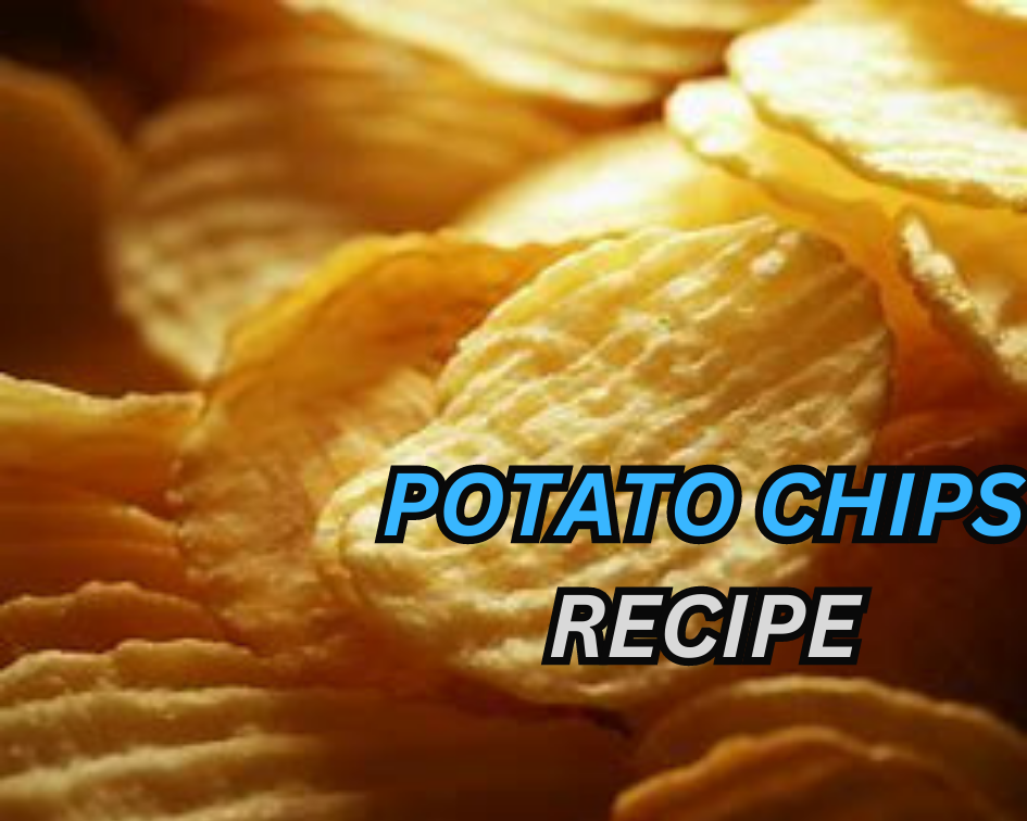 Homemade Potato Chips: Make potato chips at home simple recipe in 5 ...